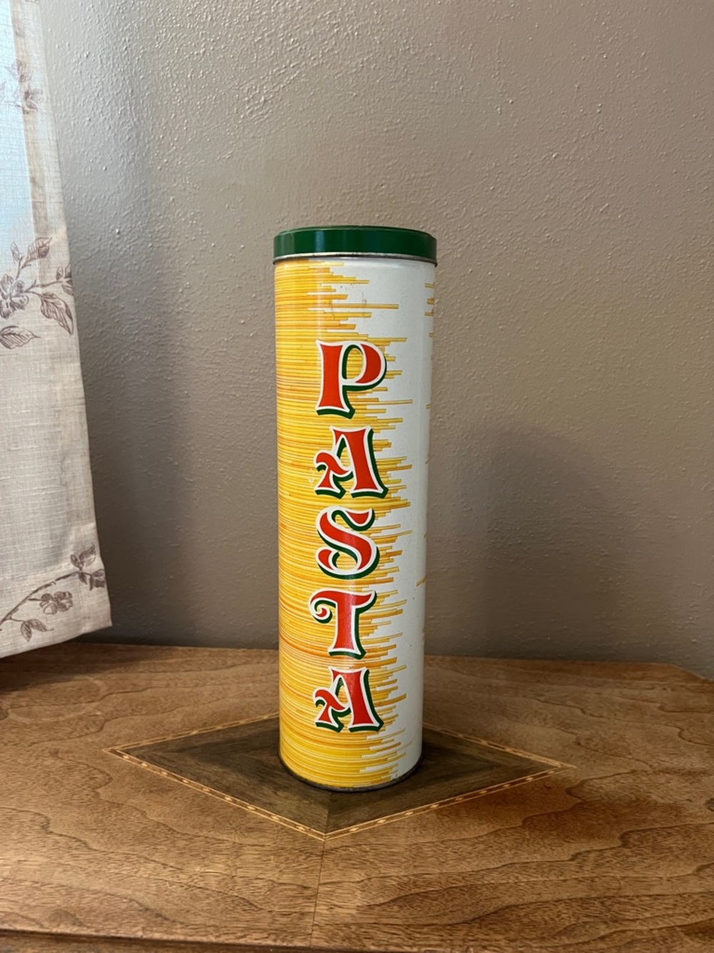 Vintage pasta tin